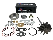 Turbo Rebuild Repair Kit & 10 Blade Turbine Wheel Shaft Upgrade FITS Holset HX35