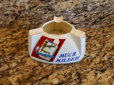 Chesterfield Cigarettes Porcelain Ashtray Made In Germany GR8 AIR PLANT VESSEL !