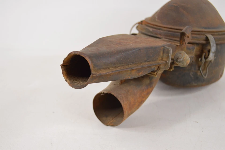 Limpador de ar Volkswagen VW Beetle tipo 1 banho de óleo snorkel todos os clipes intactos - Imagem 3 de 4