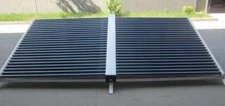 Solar water heater, all glass 50 tube ETC evacuated tube. 3.5kW, 12,000BTU