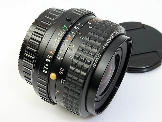 レンズ(ズーム) Pentax-A SMC 35mm f/2 8 Pentax smc PENTAX-A 35mm F2.8 MF Wide Angle Prime Lens