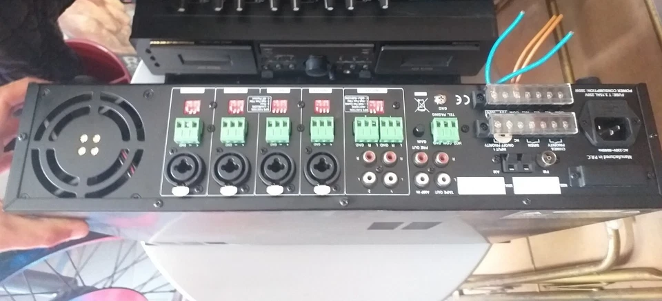 Proel PA ACDT180 Amplificatore Integrato 180W Tensione 100V Usb, Tuner e CD/MP3 - Immagine 4 di 4