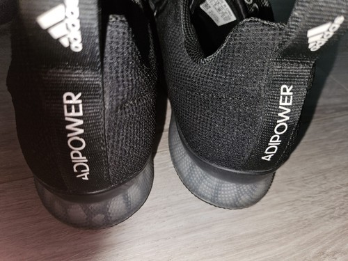 Adidas Adipower II weightlifting shoes core black / cloud white Size 5 - Picture 3 of 9
