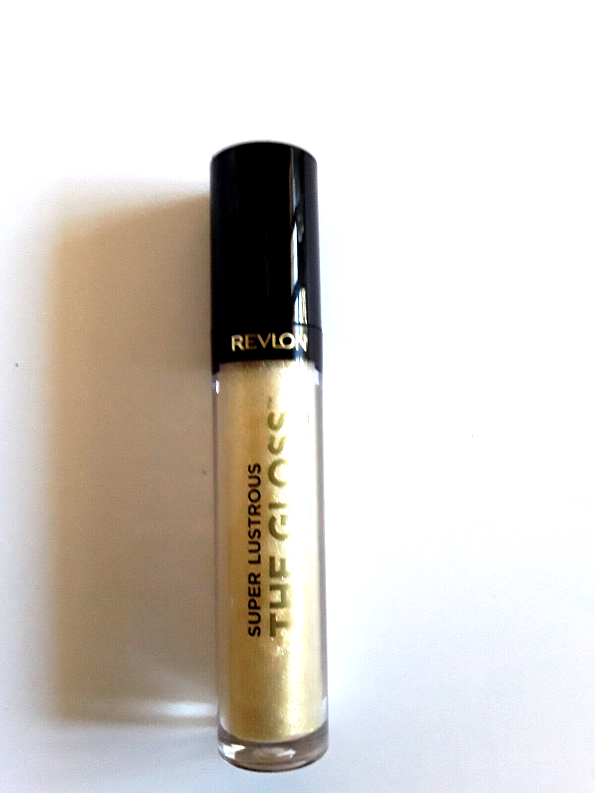 Revlon Super Lustrous Lip Gloss with Gold Glitter On Sale Now  -image