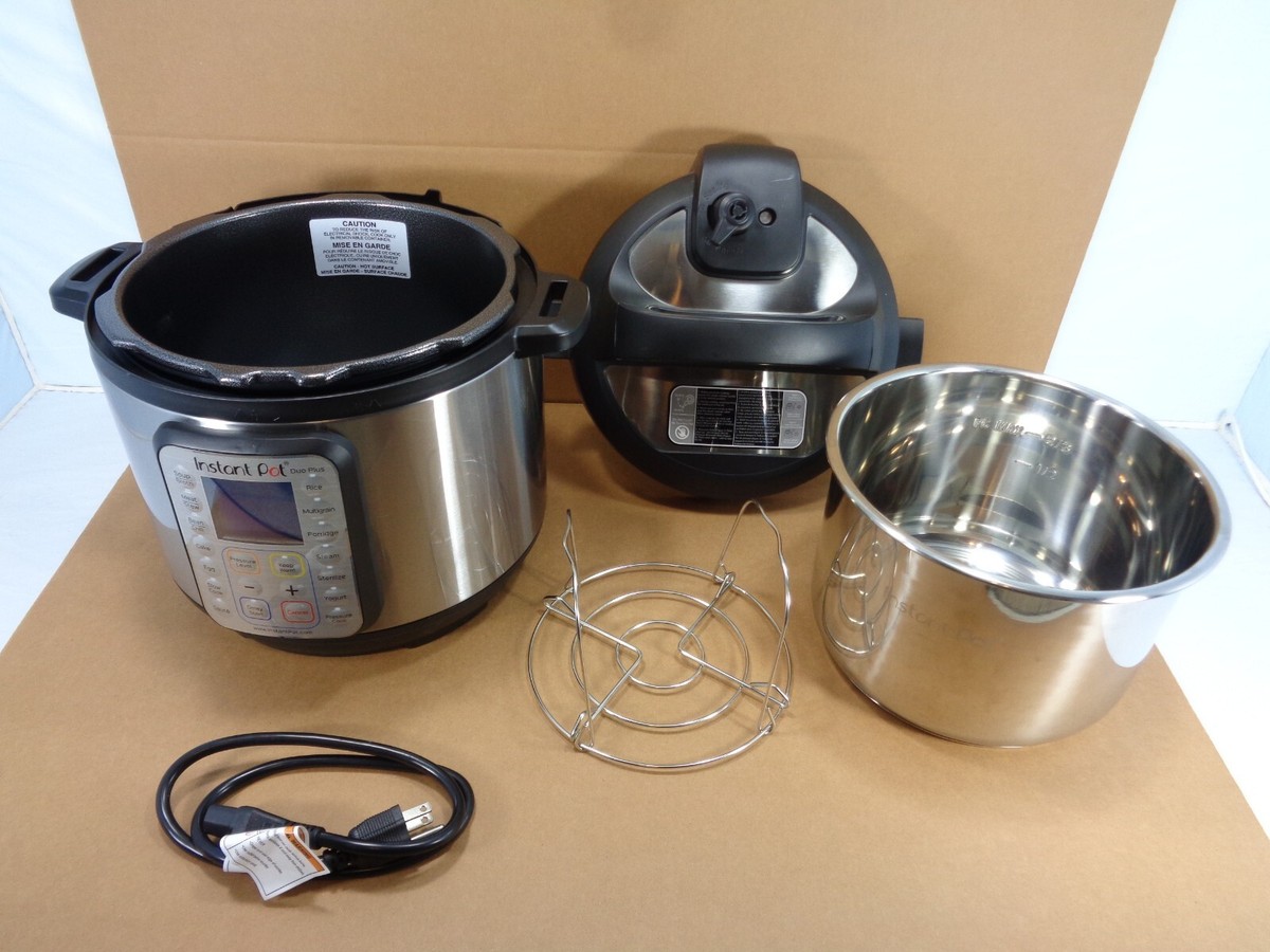 Instant Pot Duo Plus 9-in-1 Electric Pressure Cooker Stainless