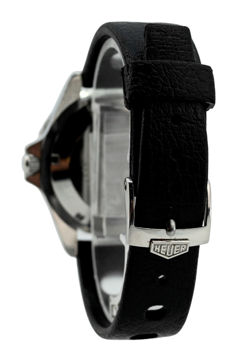 Heuer (Pre-Tag) 37mm Men's 1000 Series Black Dive Swiss Made Watch