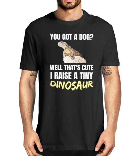 I Raise A Tiny Dinosaur Uromastyx Funny Saying Lizard Mali T-Shirt