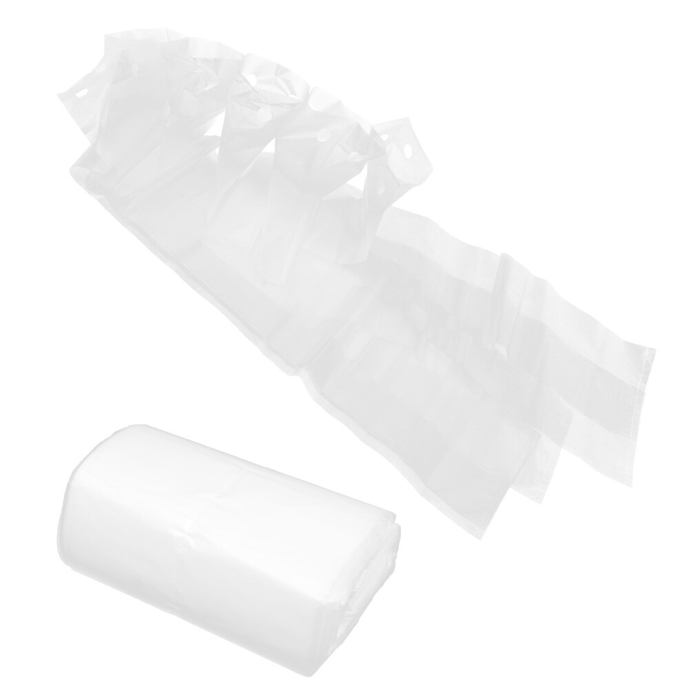 200pcs Clear Wet Umbrella Bags Plastic Cover Pouch for Dry Storage