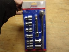 NEW BEST VALUE 1/2" SOCKET SET - 10pc SET.    # H420503