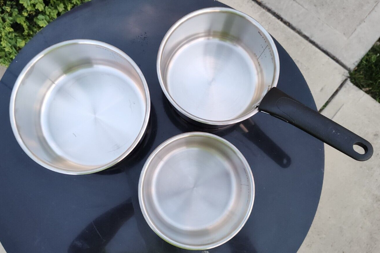 T-fal Ingenio Stainless Steel Cookware Set 4 Piece Induction Cookware, Pots