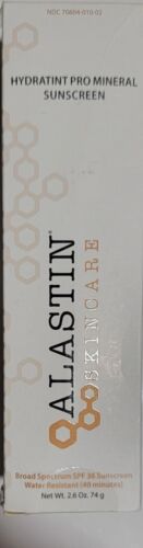 Alastin Hydrating Pro Mineral Sunscreen, 2.6 OZ, NEW/Box, SPF 36