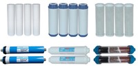 Ersatzfilterset Osmose 4 Jahre + Nachfilter + 100 Gpd + 3-Phasen-Mineralfilter