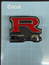Nissan Skyline R34 Emblem Nissan Skyline R34 Emblem