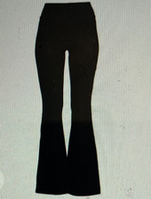 No Boundaries Pull On Flare Pants Women's (yoga pants) black M  (8-10)