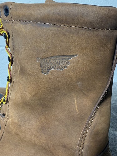 Red Wing 4420 Waterproof, Steel Toe Logger Boots SIZE 11.5 NEW - Picture 5 of 9