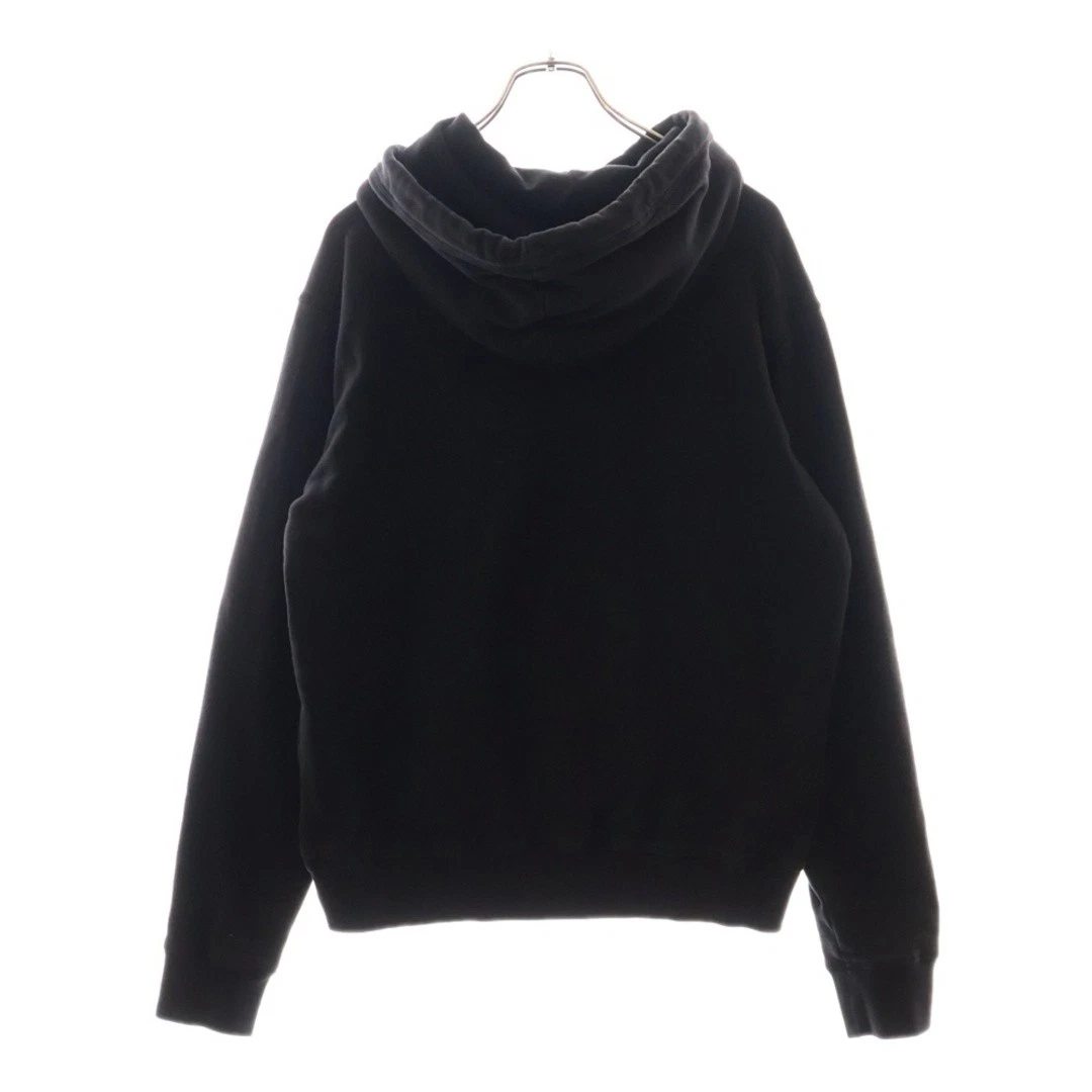 Felpa con cappuccio pullover DSQUARED2 DSQUARED stampa logo anteriore nera usata 292f69