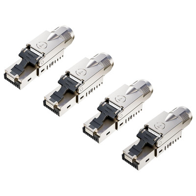 10 Gbps RJ45 CAT7 Netzwerkstecker Lan Stecker LSA Geschirmt RJ45 Stecker Wer