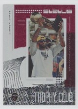 2019-20 Panini Status Trophy Club Red LeBron James #5 h8k