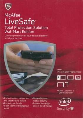McAfee LiveSafe - Total Protection Solution (Unlimited Device License) (2015...