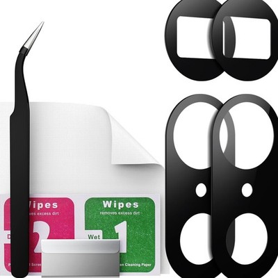 2 Pack Kamera Glas Ersatz für Google Pixel 7 Pro Rückseite Kameralinsen