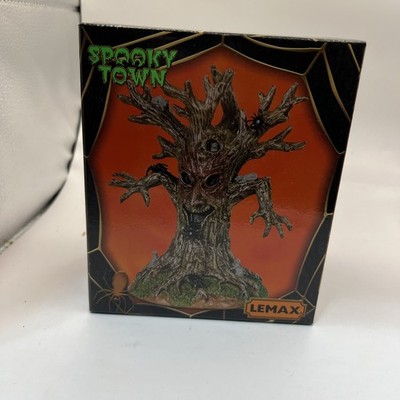 Lemax Evil Spooky Tree Spooky 43703 Malevolent Gnarled Branches Guards Secrets