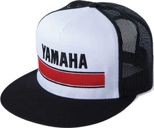 Factory Effex Yamaha Vintage Snapback Hat-White/Black  Mens