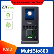 ZKTeco TCP/IP Multibio800 Fingerprint Face Time Attendance and Access Control