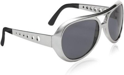 Fette Gangster Brille 70er 80er 90er Hustler Rapper Hiphop Kostüm Bad Taste 