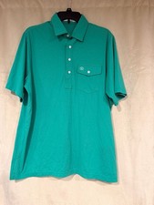 Criquet Performance Players Polo Shirt Green Size L