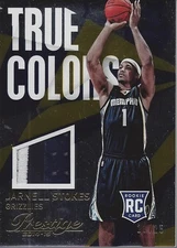 2014-15 Prestige Plus True Colors Materials Prime #69 Jarnell Stokes Jersey /25 