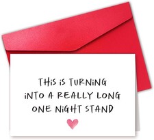 Funny Valentines Day Card for Her, Naughty Valentine  s Day Card for Wife Girlf