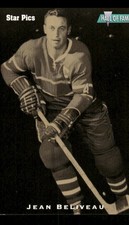 Jean Beliveau 1991 Star Pics #4 Near Mint or Better