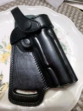 Ottoza TOP GRAIN Leather Belt Holster for Pistol o Revolver( I don't Know Model)