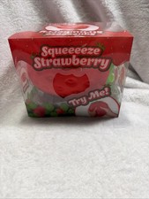 Sunny Days Jumbo Squeeze Strawberry Viral TikTok Squishy Sensory Fidget Toy New