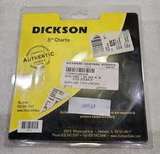 DICKSON C-412 8" CHARTS 7 DAY PACK OF 60 