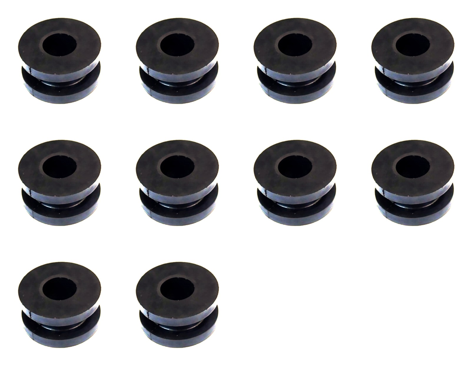 10 caoutchoucs de fixation de pompe à essence et garde-boue universels