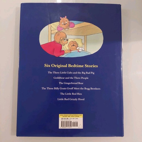 The Berenstain Bears' Big Bedtime Book Stan, Jan 1st Ed Hardcover Signed Mike - Picture 2 of 4