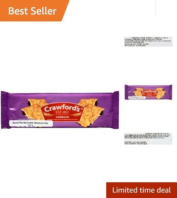 Crispy Currant Garibaldi Biscuits 100g (3-Packs) - Ideal for Special Events