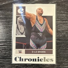2022 Panini Chronicles WWE D-Lo Brown #15 Wrestling Trading Card