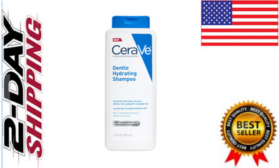 CeraVe Gentle Hydrating Shampoo, With Ceramides, Niacinamide & Hyaluronic Acid
