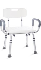 Swivel Shower Chair, 400 lbs Heavy Duty, Aluminum, Bath Shower Safety Seating