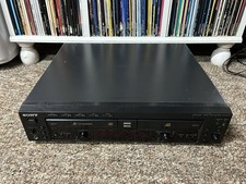 Sony RCD  W500C Compact Disc Recorder  5  Disc CD Changer PARTS/REPAIR READ