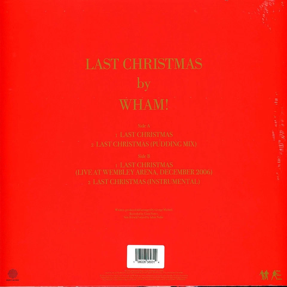 Wham! - Last Christmas Black Vinyl Edition (1984 - EU - Reissue) - Bild 2 von 2