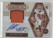 2022 Panini Legacy Futures Patch Auto 244/249 Justyn Ross #FP-JR Patch Auto 0b2