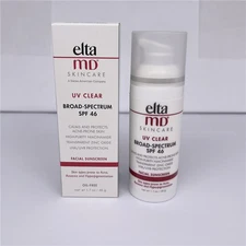 UV Clear Broad-Spectrum SPF 46 Facial Sunscreen UVA/UVB Protection, EXP: 07/2026