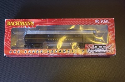BACHMANN SOUND VALUE 64405 HO EMD F7 B DIESEL DCC SOUND PENNSYLVANIA SCHWARZ 