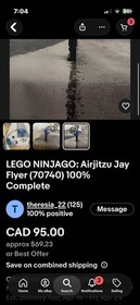 LEGO NINJAGO: Airjitzu Jay Flyer (70740)