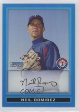 2009 Bowman Chrome Prospects Blue Refractor 48/150 Neil Ramirez #BCP20 y0i