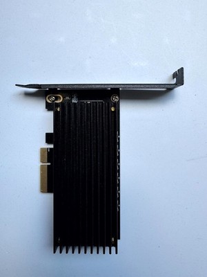GRAUGEAR PCIe M.2 NVMe Adapter - PCIe 4.0 x4 - Kühlkörper & LP-Blende