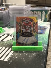 2025 Select Die Cut Tie Dye Prizm Auto  /25 JuJu Smith-Schuster Chiefs #SP-JSS